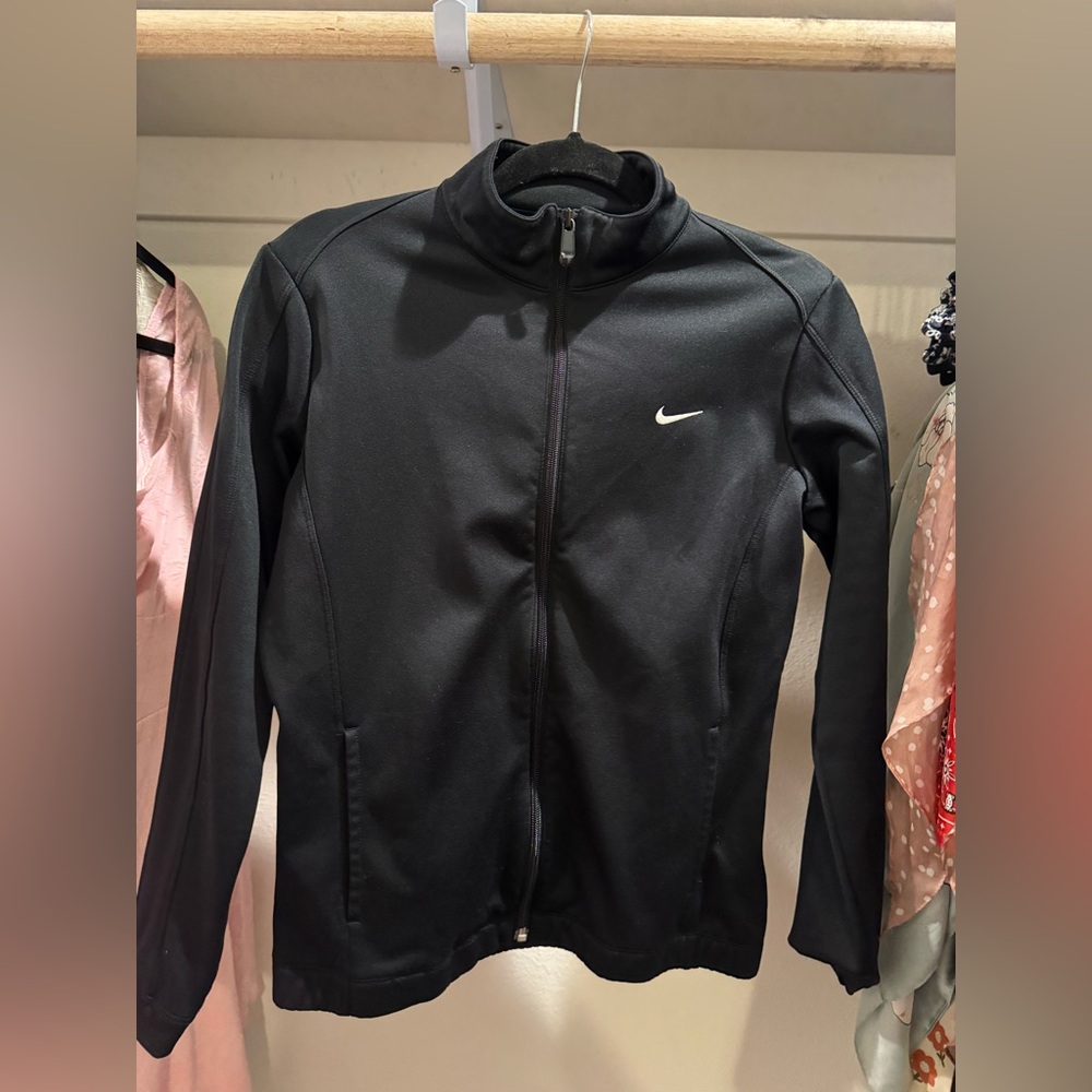 Nike Black Women’s Jacket with Zipper